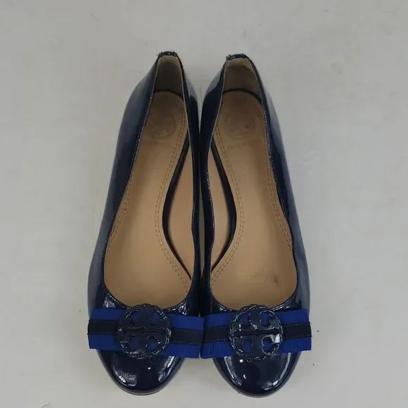 Tory Burch Maritime Patent leather Ballet Flat - Picture 6 of 14